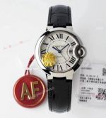 (AF) Ballon Bleu Cartier Replica Watch 33mm Black Leather Strap_th.jpg